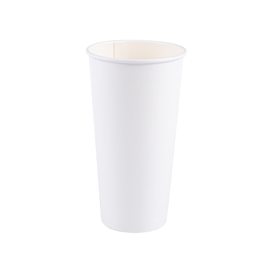 16oz（500ml）PLA可降解单层纸杯