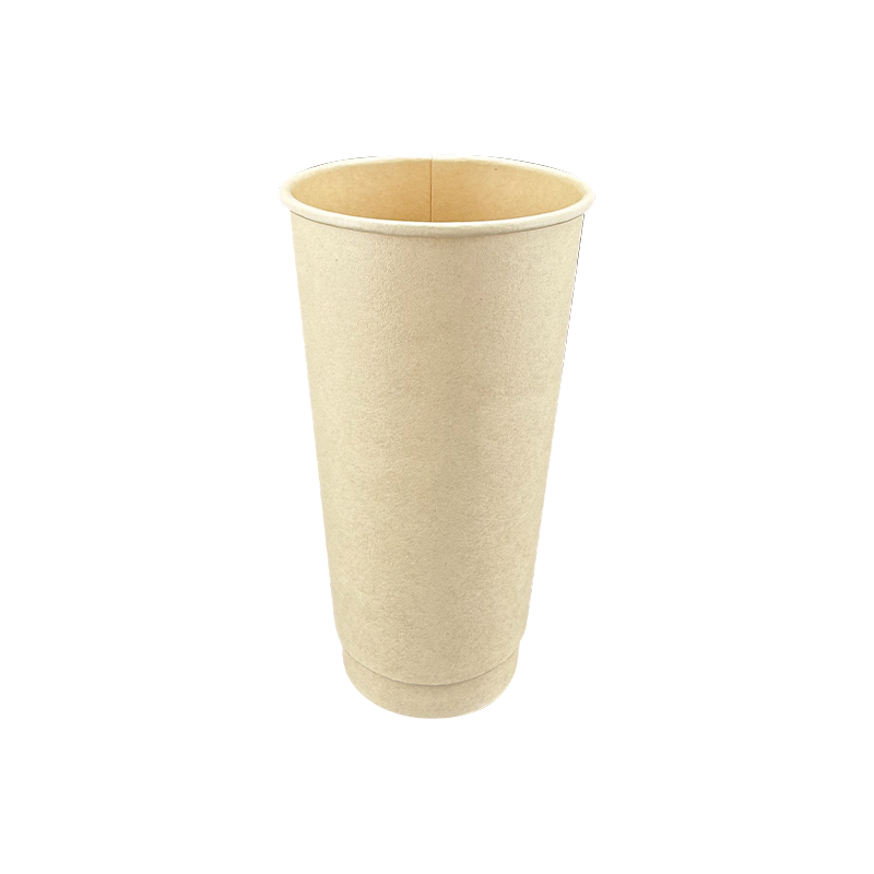 21盎司竹浆中空热饮纸杯